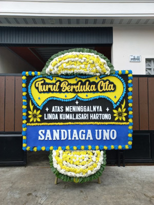 Papan Bunga Duka di Dumoga Tengah