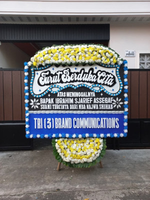 Papan Bunga Duka di Dumoga Tengah